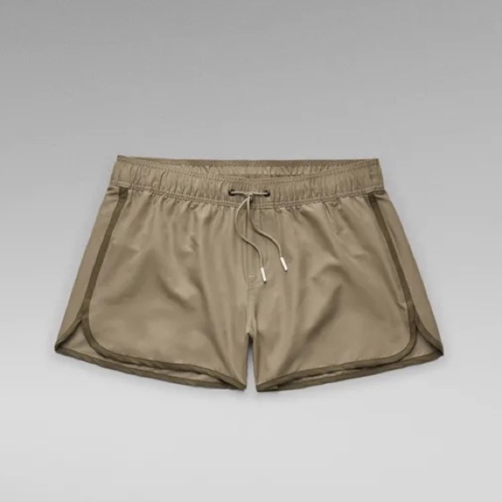 G Star Swim-trunks Carnac solid swim shorts